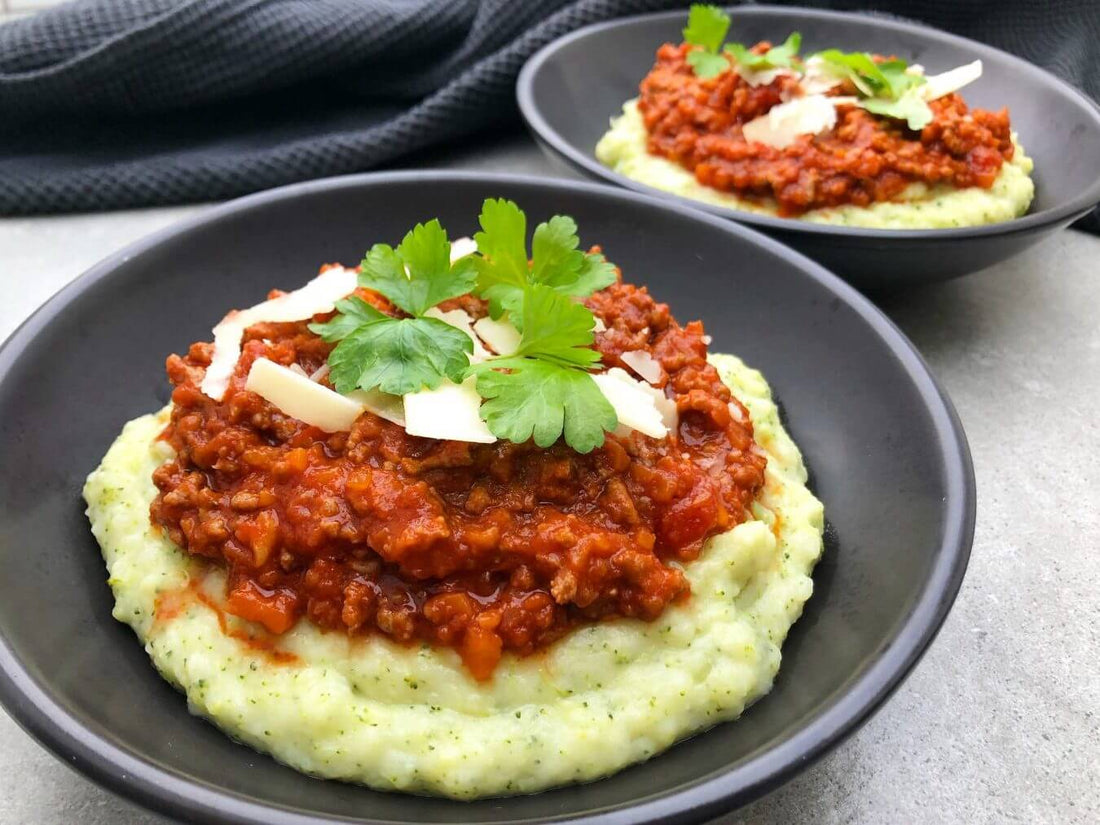 Broccoli- and Potato Mash with Beef Sauce Recipe