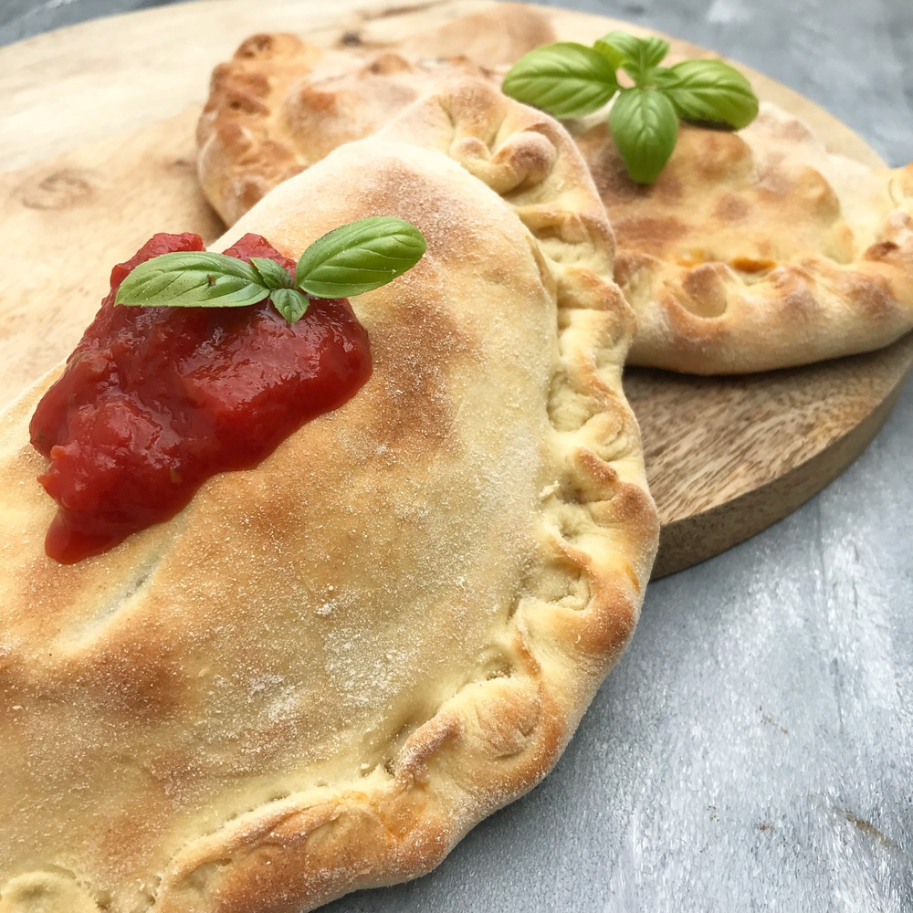 Calzone with Ham and Mushrooms Recipe