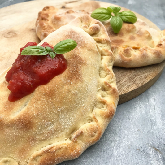 Calzone with Ham and Mushrooms Recipe