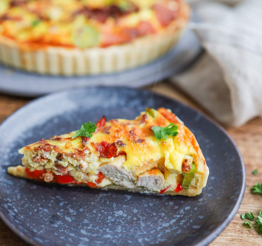 Dinner Pie with Bacon, Chicken and Leeks Recipe