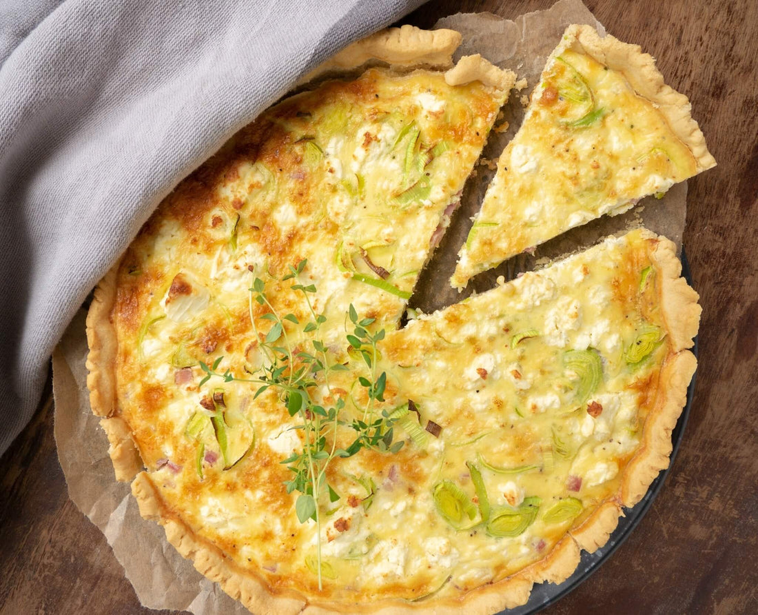 Ham and Feta Cheese Pie Recipe