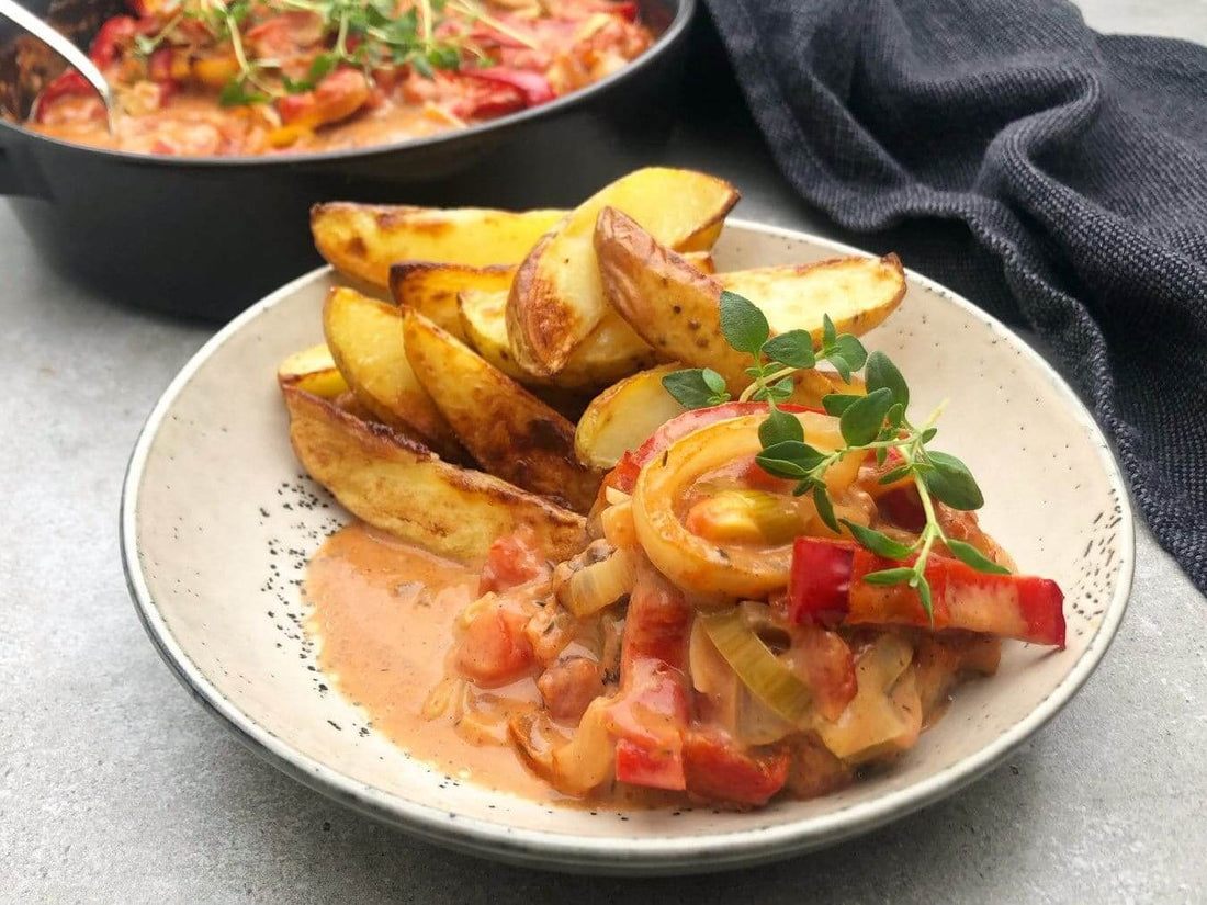 Quick dinner ideas with juicy beef patties baked in oven