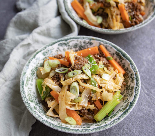 Healthy Kale Wok with Beef and Vegetables Recipe