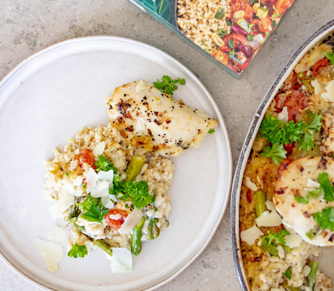 Easy Baked Rice with Chicken Recipe