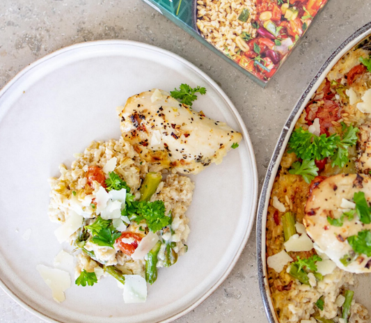 Easy Baked Rice with Chicken Recipe