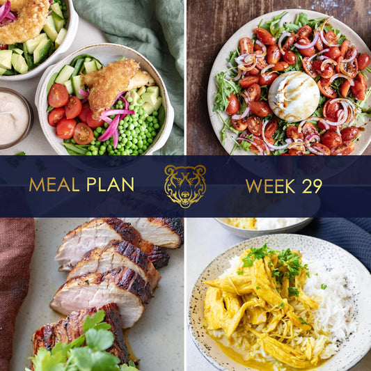 Easy Dinner with KUMA Meal Plan & Grocery List  for Week 29