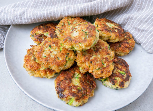 Zucchini Patties Vegetarian Recipe