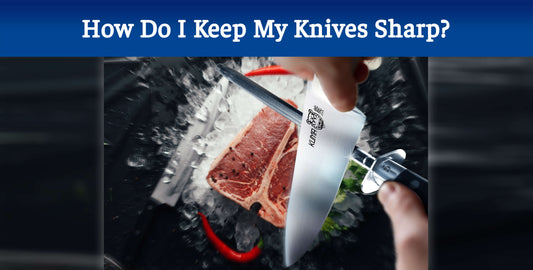 easy knife maintenance and tips for how to take care of kitchen knife