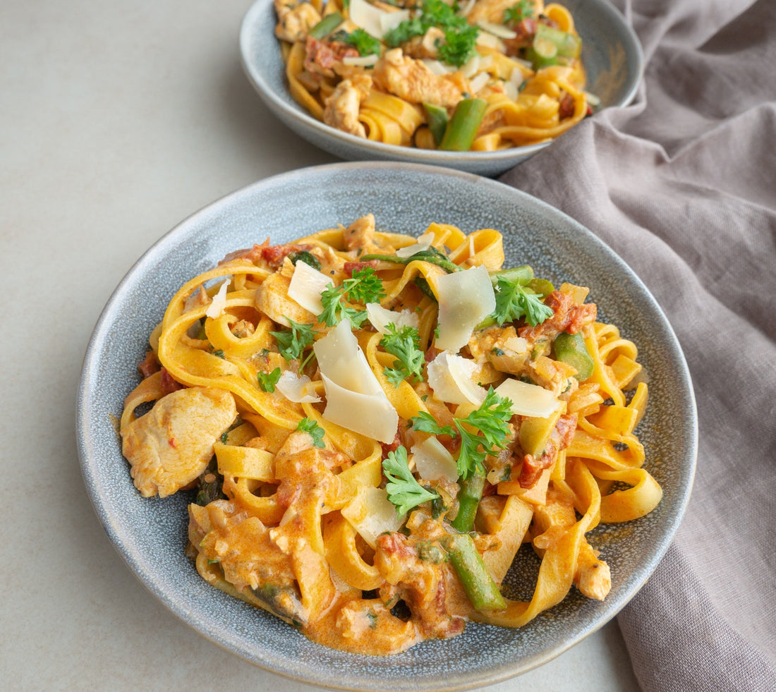 Pasta with Chicken and Sun Dried Tomato Recipe
