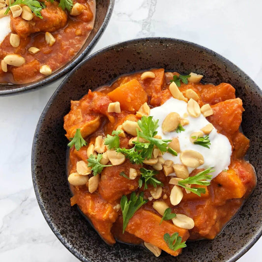 African Casserole with Chicken and Sweet Potato Recipe