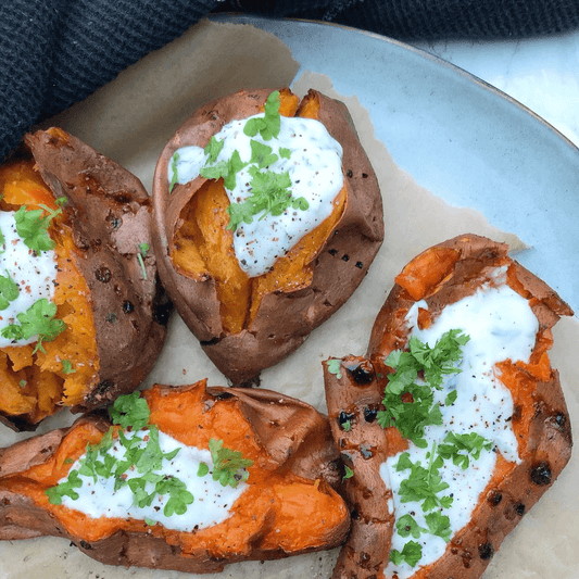 Amazing Baked Sweet Potatoes Recipe