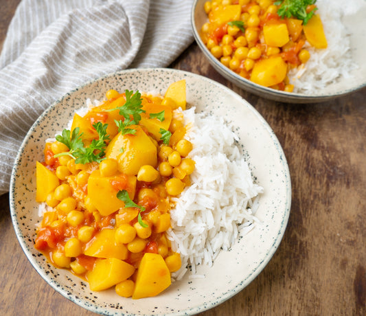 Vegetarian One Pot Chickpea Bowl with Rice Recipe