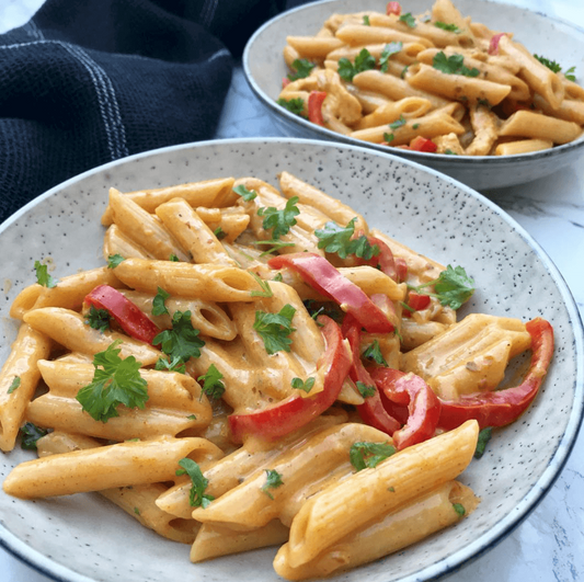 Creamy Fajita Pasta Penne Recipe