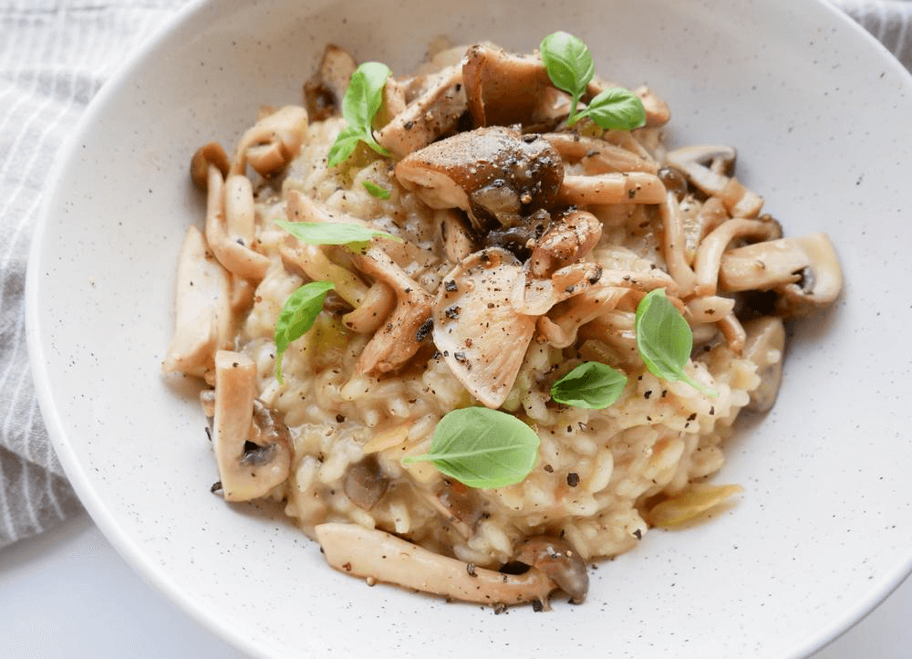 World's easiest Italian one-pot mushroom risotto recipe