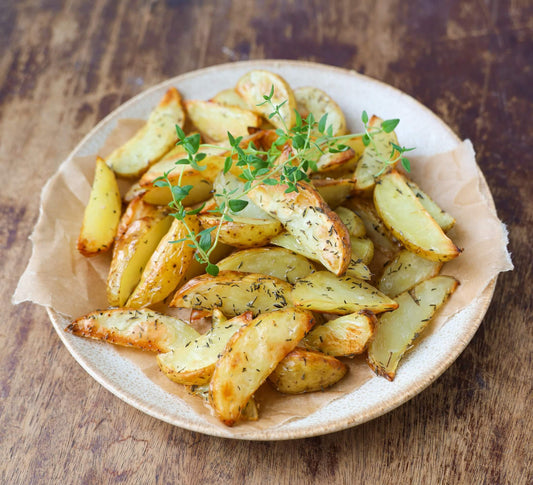 Easy Baked Thyme Potatoes Recipe