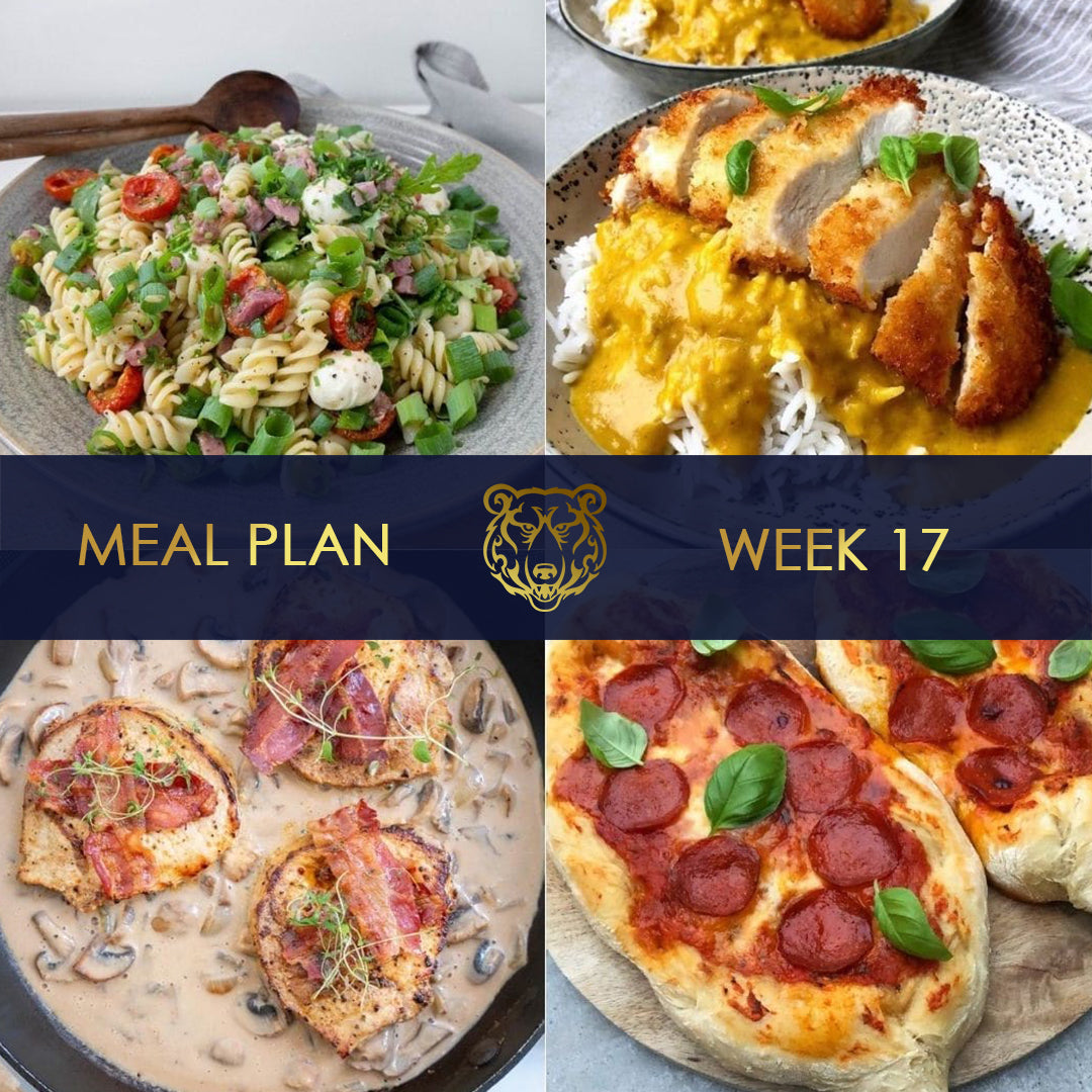 KUMA Meal Plan and Grocery List for Week 17