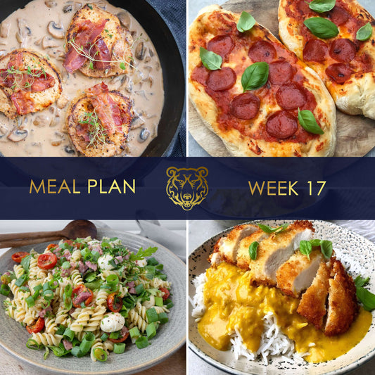Easy Dinners with KUMA Meal Plan and Budget-Friendly Grocery List for Week 17
