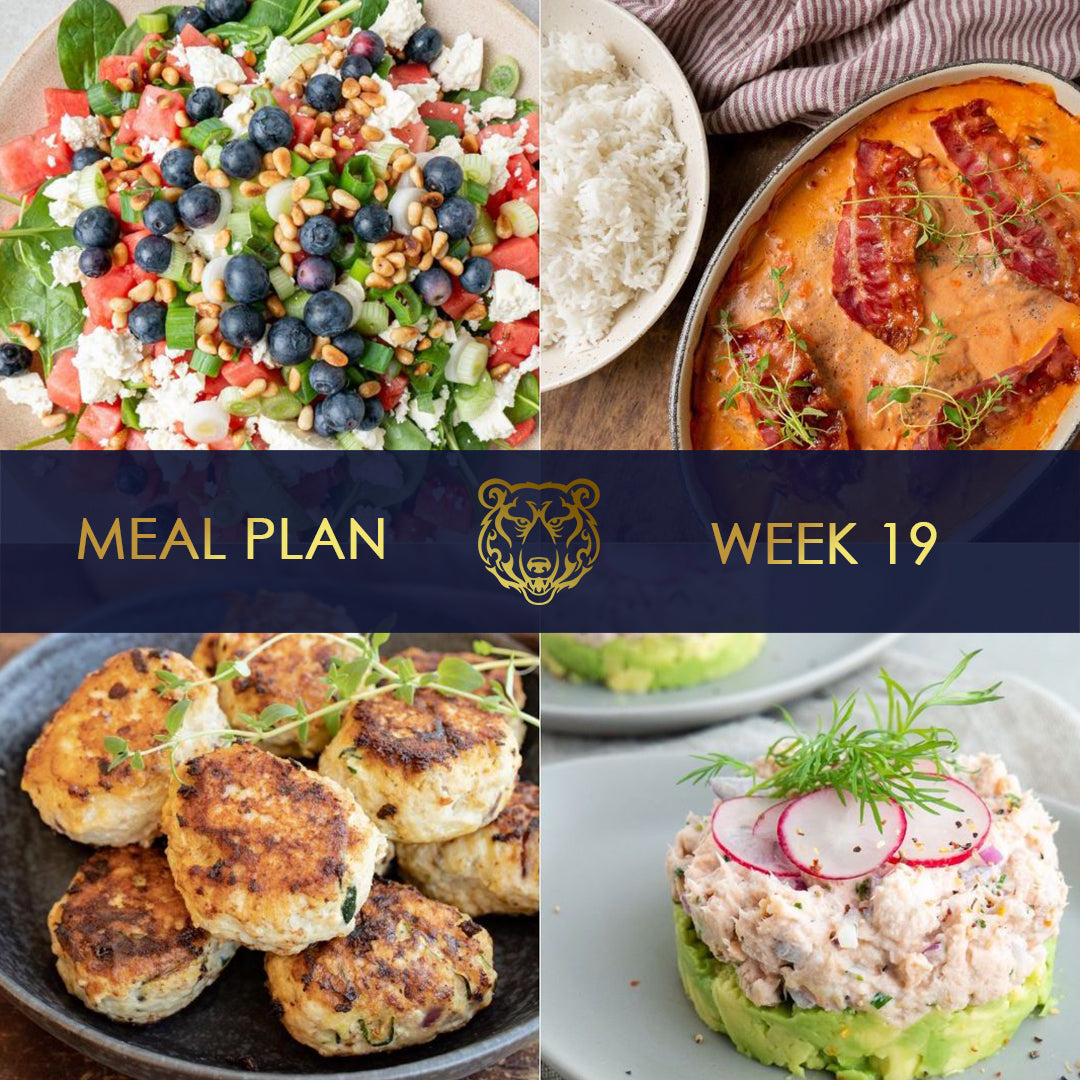 KUMA Meal Plan and Grocery List for Week 19