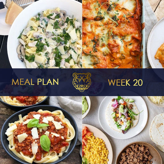 KUMA Meal Plan and Grocery List for Week 20