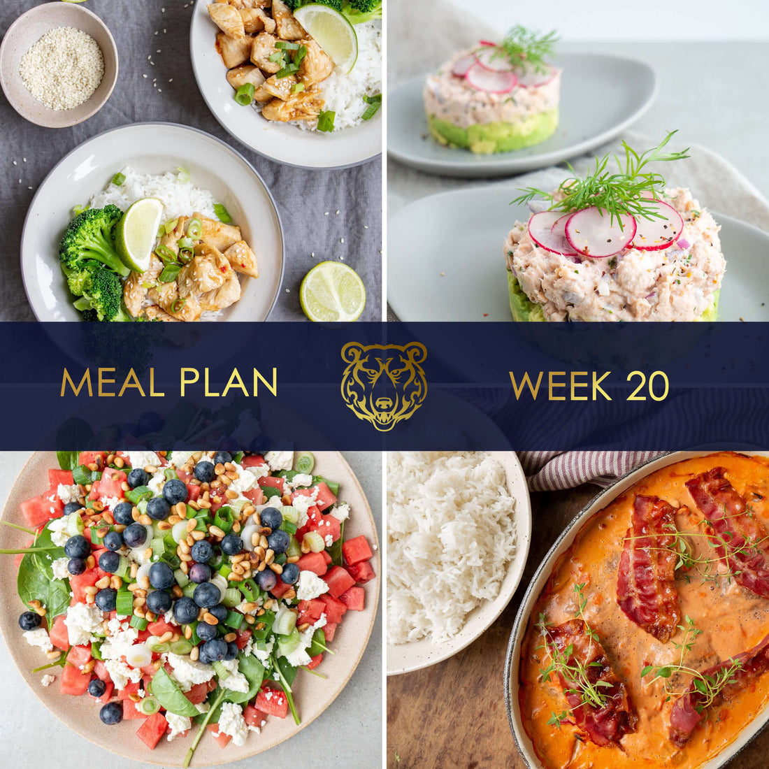 Easy Dinners with KUMA Meal Plan and Budget-Friendly Grocery List for Week 20