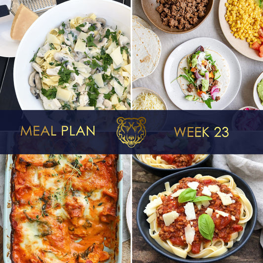 Easy Dinners with KUMA Meal Plan and Budget-Friendly Grocery List for Week 23