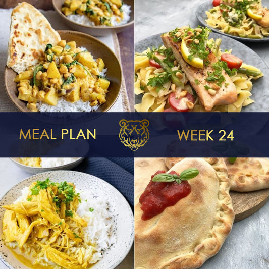 KUMA Meal Plan and Grocery List for Week 24