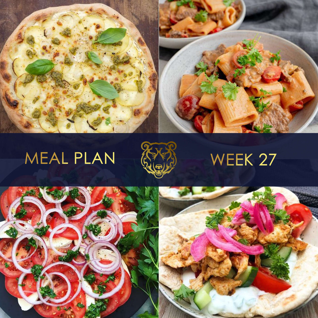 KUMA Meal Plan and Grocery List for Week 27