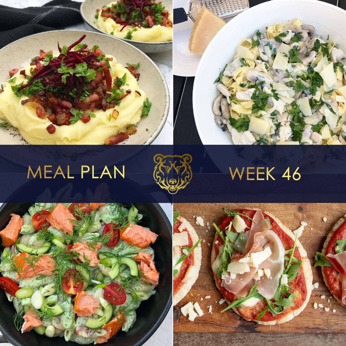 KUMA Meal Plan and Grocery List for Week 46