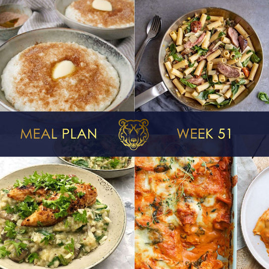 best meal plan and grocery list