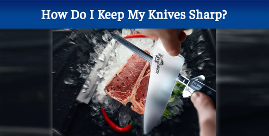 easy knife maintenance and tips for how to take care of kitchen knife