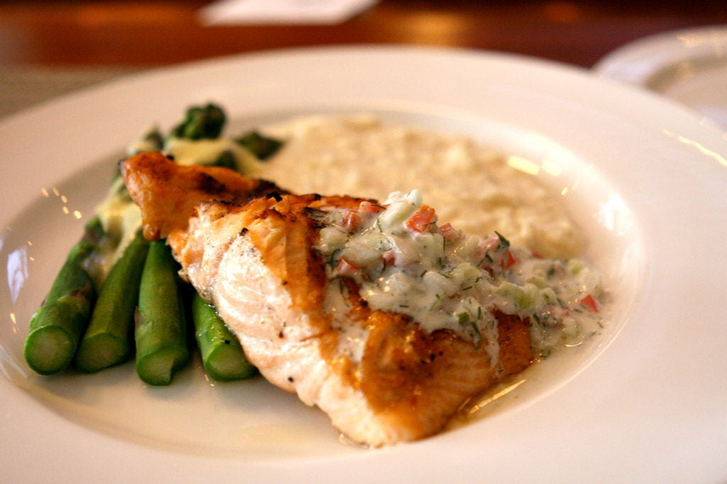 Hearty Salmon and Asparagus recipe