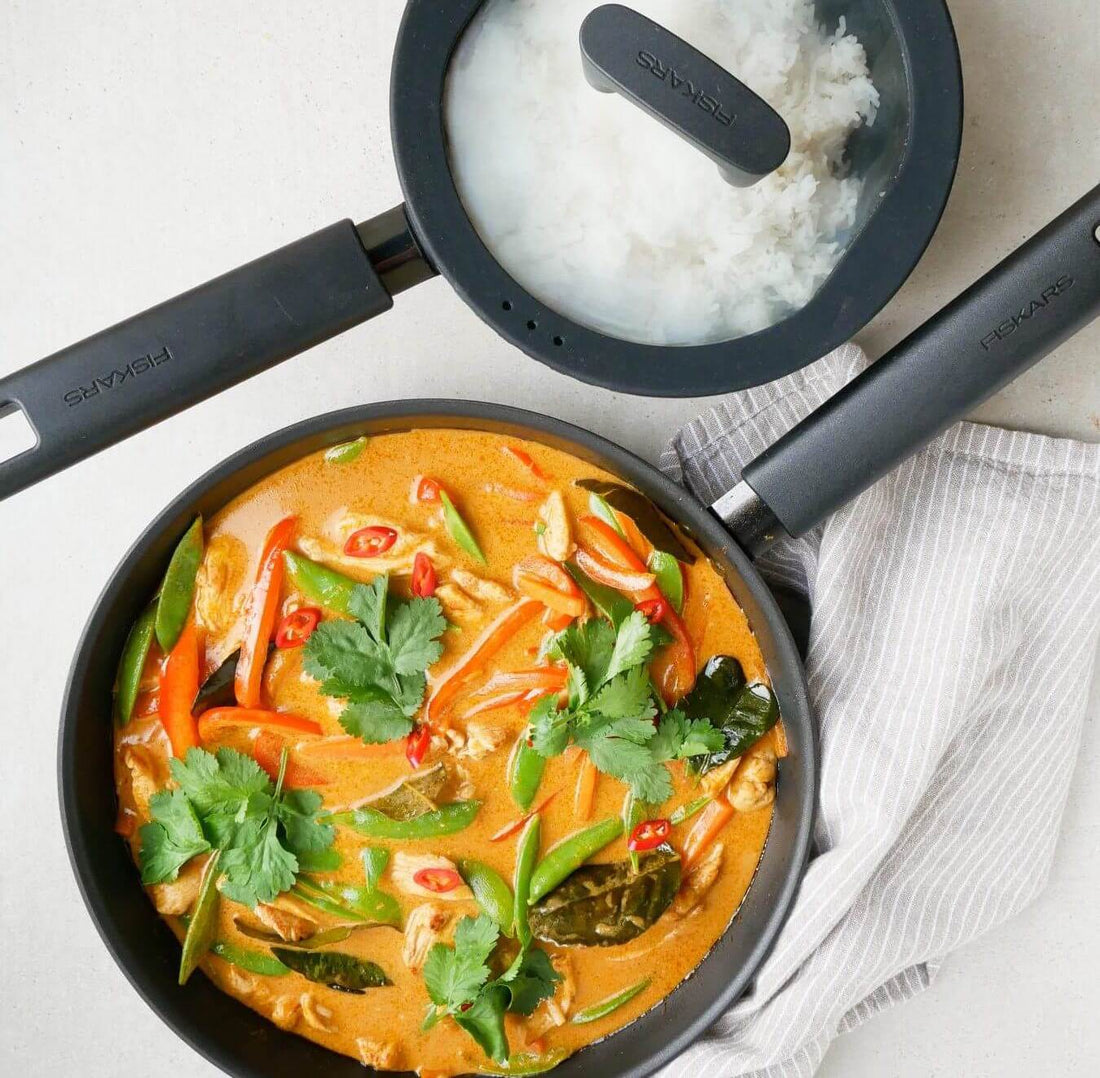 Red Curry Chicken with Rice Recipe