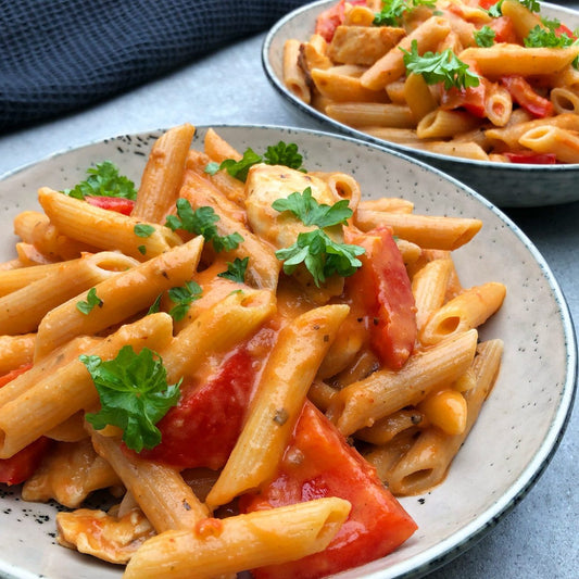 Pasta in Tomato Sauce with Chicken Recipe