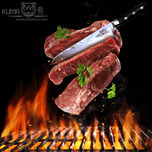 KUMA Premium Chef’s Knife And The Power of Damascus Steel