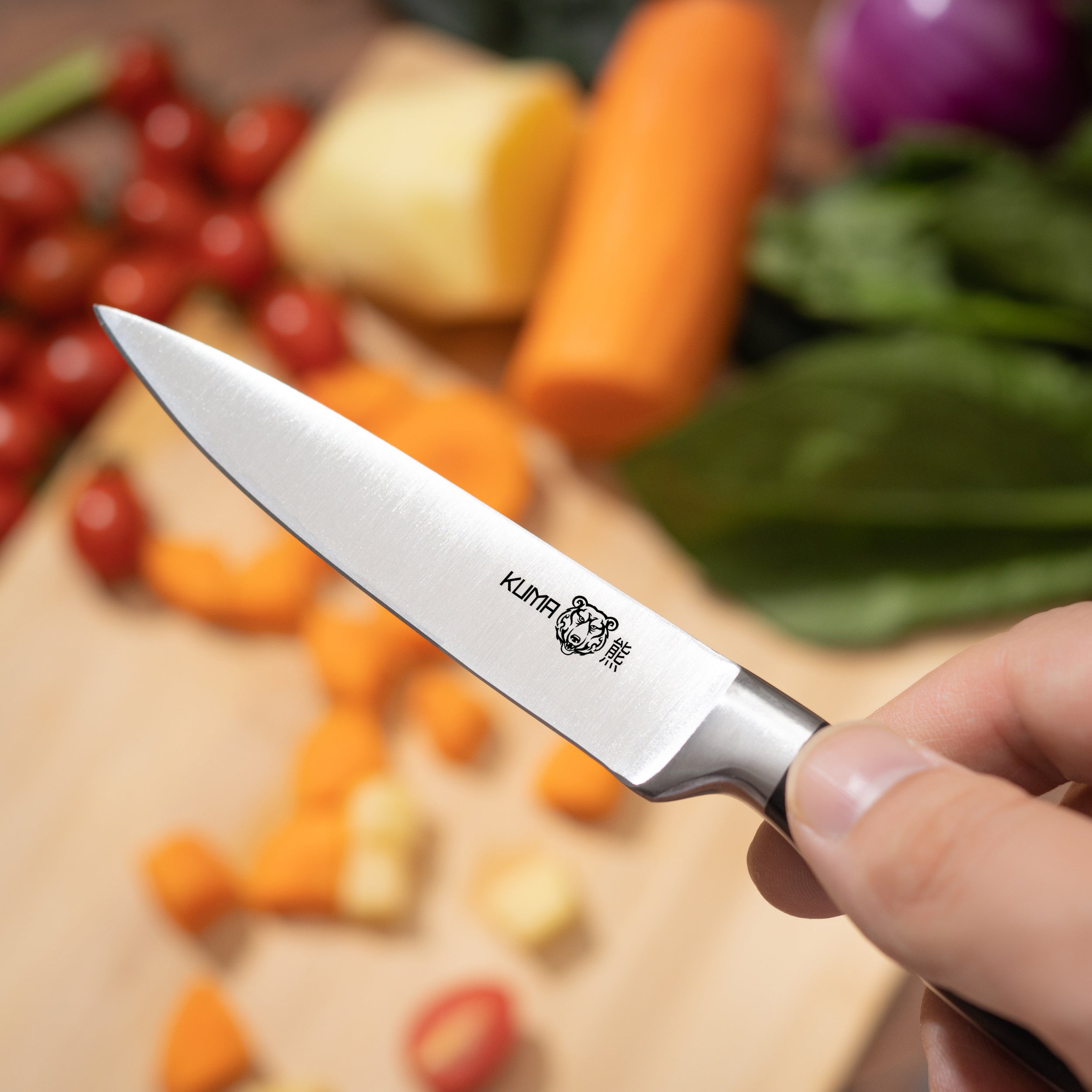 KUMA Multipurpose Chef Knife - 8 Inch Professional Sharp knife - Kitchen  knife For Cutting, Chopping and Dicing With Incomparable Ergonomic Grip