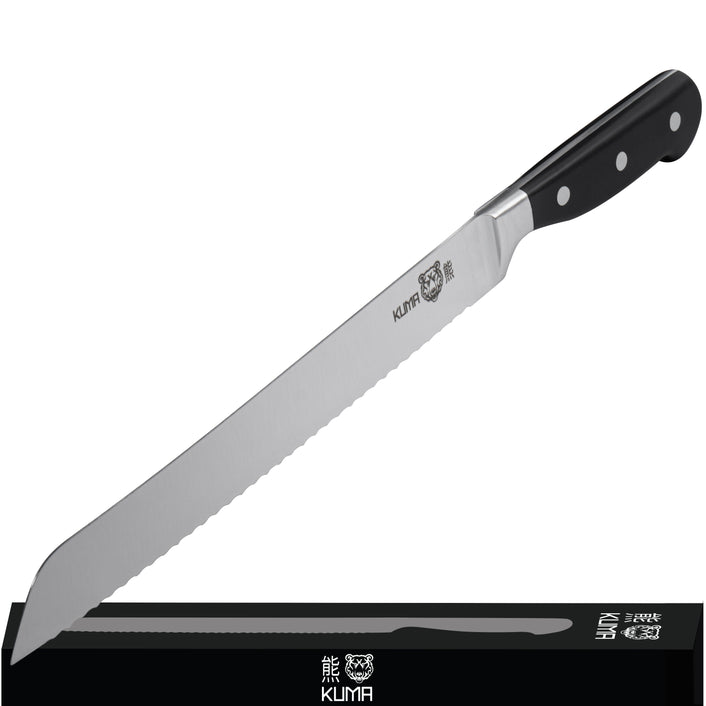 KUMA Fine Serrated Bread Knife Classic - 10