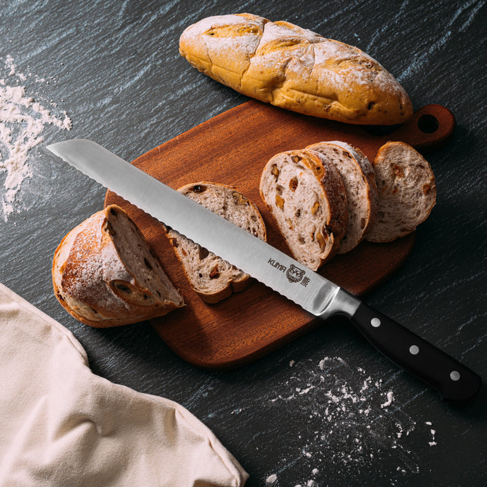 KUMA Fine Serrated Bread Knife Classic - 10