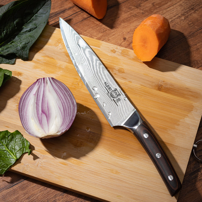 KUMA VG10 Damascus Chef Knife 8 Inch – 67 Layers of Premium Steel (OUTLET❗️)