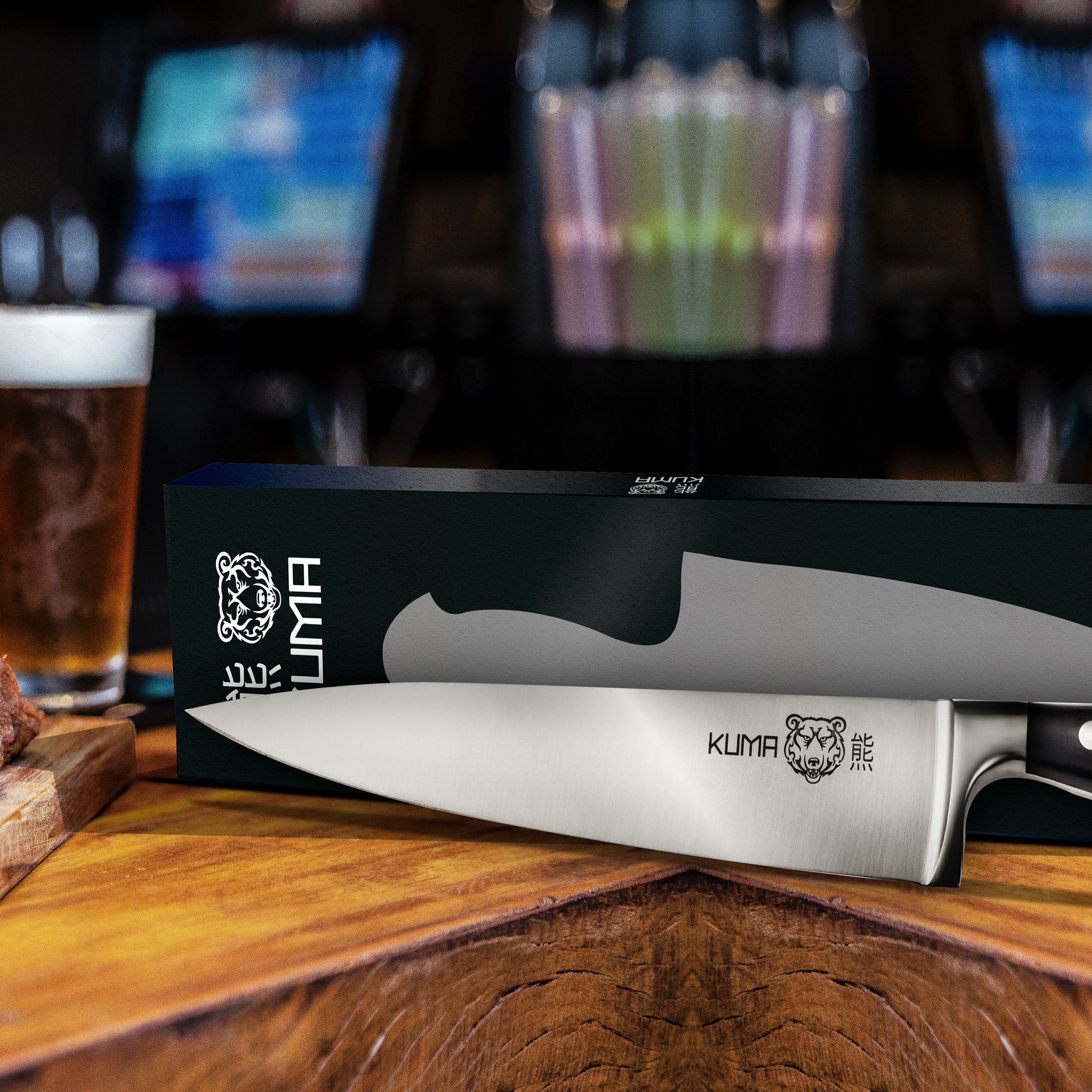 KUMA Multi-Purpose Chef's Knife 8 Classic - Razor Sharp Out The